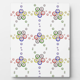 Bingo Balls Plaque