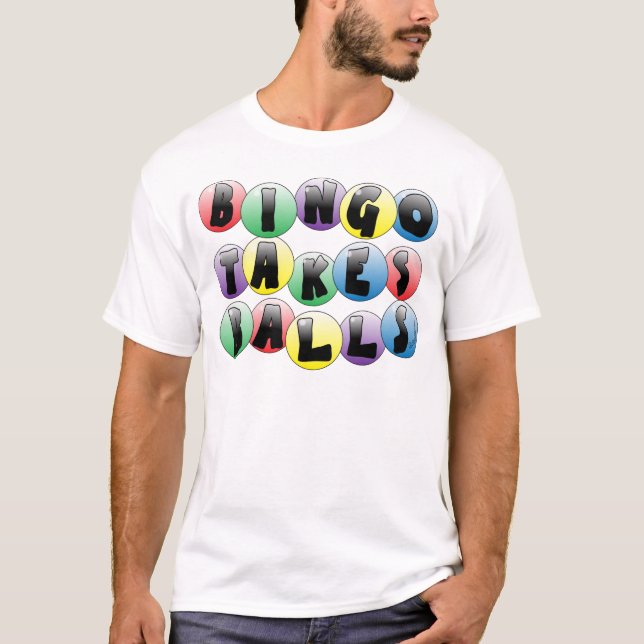 Bingo Balls T-Shirt (Front)