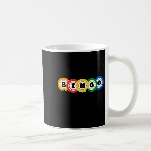 Bingo Besties Bingo Buddy Funny Bingo  Coffee Mug (Right)