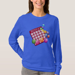 Bingo! Bingo card and markers T-Shirt