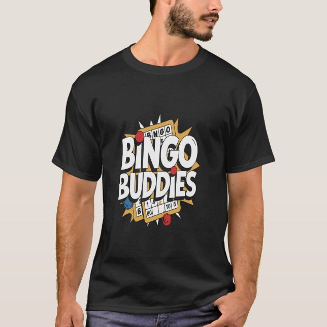 Bingo Buddies Bingo Team T-Shirt (Front)
