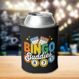 Bingo Buddies Fun Matching Bingo Friend Can Cooler