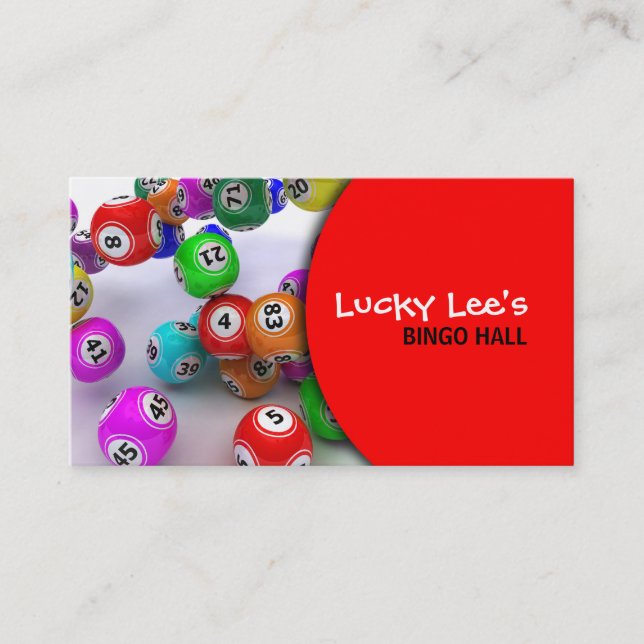 Bingo Business Card (Front)