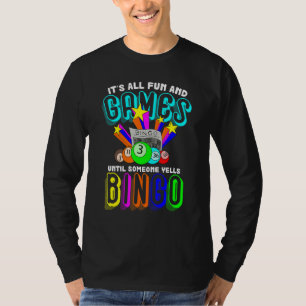 Bingo Caller Bingo Player Lottery Gambling Bingo T-Shirt