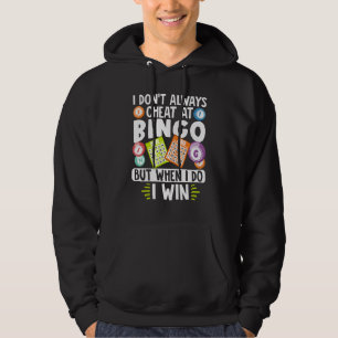 Bingo Caller Player Lucky Bingo 1 Hoodie