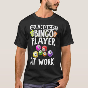 Bingo Caller Player Lucky Bingo 42 T-Shirt