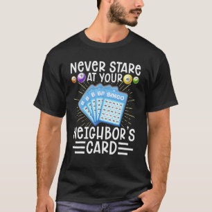 Bingo Caller Player Lucky Bingo 54 T-Shirt