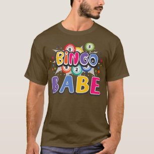 Bingo Card Game Grandma Bingo Player Bingo Cards P T-Shirt