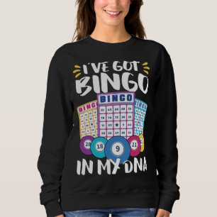 Bingo Card Game Grandma Bingo Player Bingo Cards   Sweatshirt