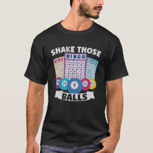 Bingo Card Game Grandma Bingo Player Bingo Cards T-Shirt
