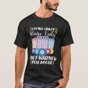 Bingo Card Game Grandma Bingo Player Bingo Cards   T-Shirt