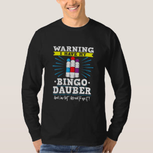 Bingo Card Game Player Design For Caller - My Bing T-Shirt