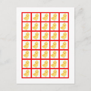 Bingo Card Markers Red Barn Farm Animals