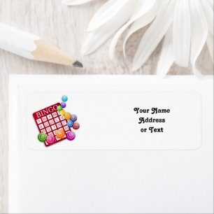 BINGO Card with BINGO Balls