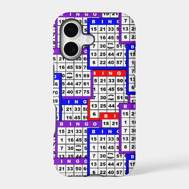 Bingo Cards pattern (Back)