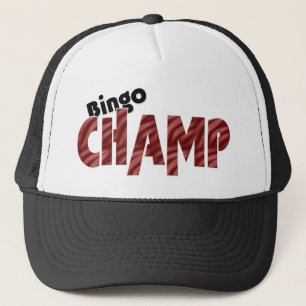 Bingo Champ Champion Vegas Style Hat