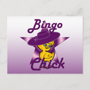 Bingo Chick #9 Postcard