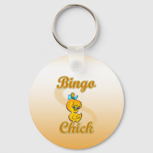 Bingo Chick Key Ring