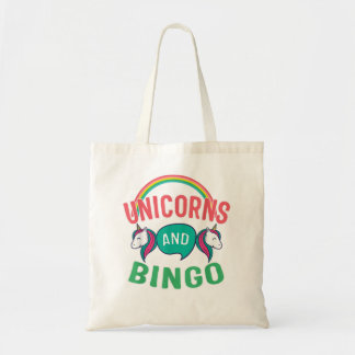 Bingo  For Funny Unicorns And Lucky Bingo 2208 Tote Bag