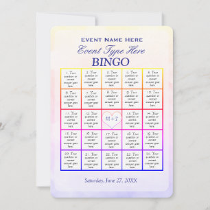 Bingo Game Template
