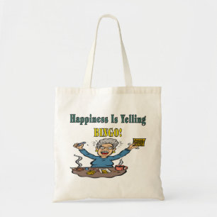 Bingo: Happiness Is Tote Bag