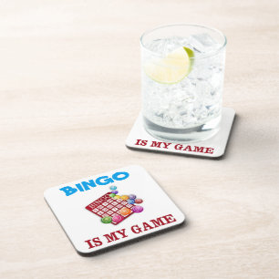 BINGO IS MY GAME COASTER