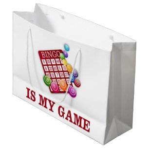 BINGO IS MY GAME LARGE GIFT BAG
