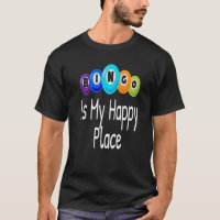 Bingo Is My Happy Place Bingo Player Lover Winner