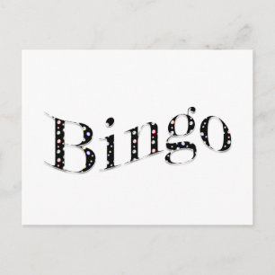 Bingo is your game! postcard