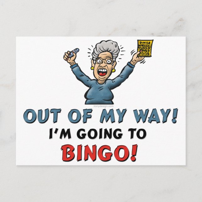Bingo Lovers Postcard (Front)