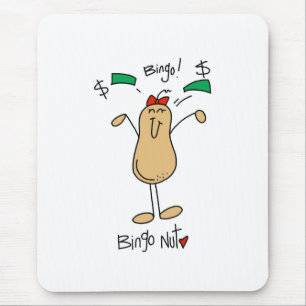 Bingo Nut Mouse Pad