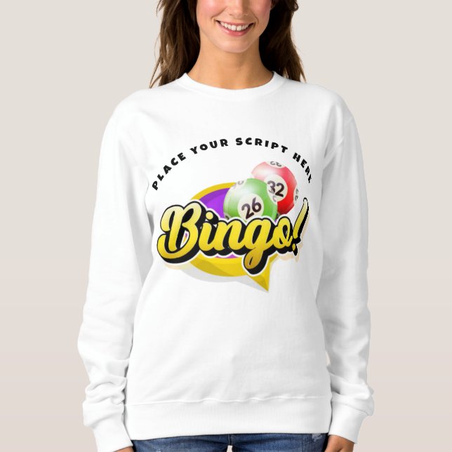 Bingo Personalised Sweatshirt (Front)