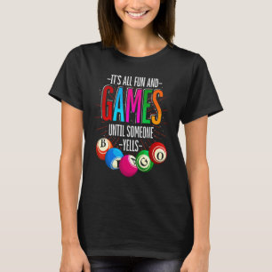 Bingo Player Bingo Winner Lottery Gambling   Bingo T-Shirt