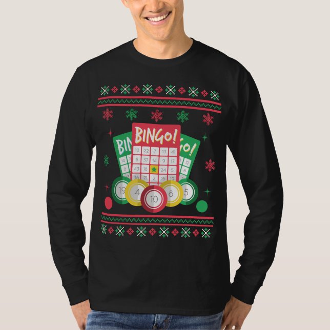 Bingo Player Ugly Christmas Sweater (Front)
