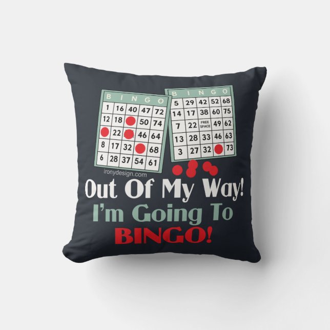 Bingo Players Cushion (Front)
