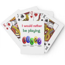 Bingo Playing Cards