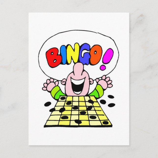 Bingo Postcard (Front)