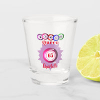 Bingo Queen Funny Personalised Birthday