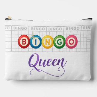 Bingo Queen Makeup Tote Bag