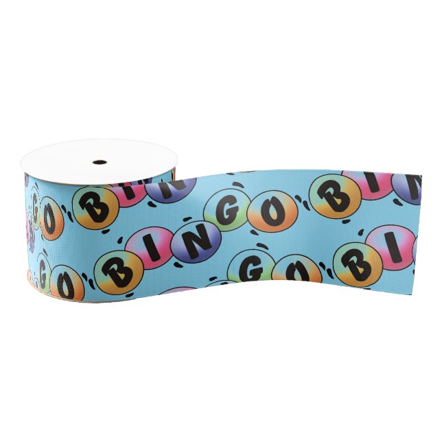Bingo Ribbon Grosgrain Ribbon (Spool)
