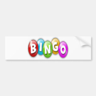 BINGO sign Bumper Sticker