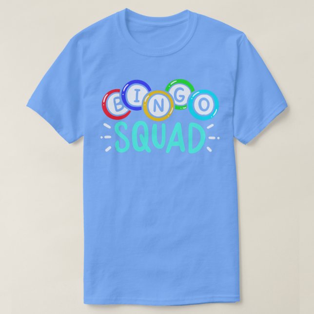 Bingo Sqad Game T-Shirt (Design Front)