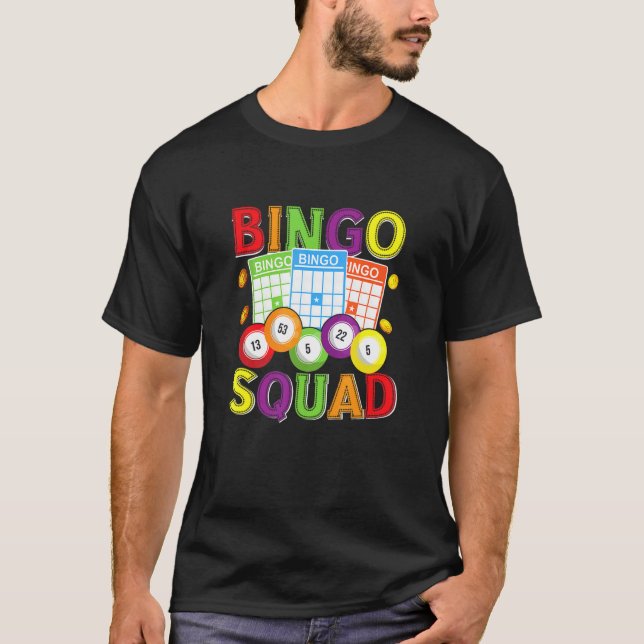 Bingo Squad   Bingo Player T-Shirt (Front)