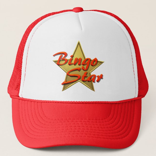 Bingo Star Trucker Hat (Front)
