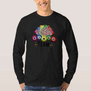 Bingo Team  Lucky Game Lottery  Men Women Kids  1 T-Shirt