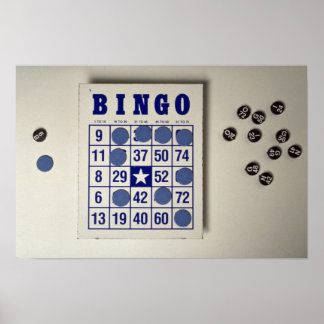 Bingo the gambling game poster