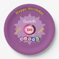 Bingo Themed Birthday Party Personalised 