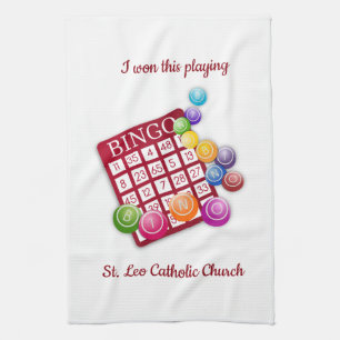 Bingo Winner Kitchen Towel