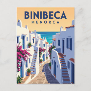 Binibeca Vell Spain Postcard