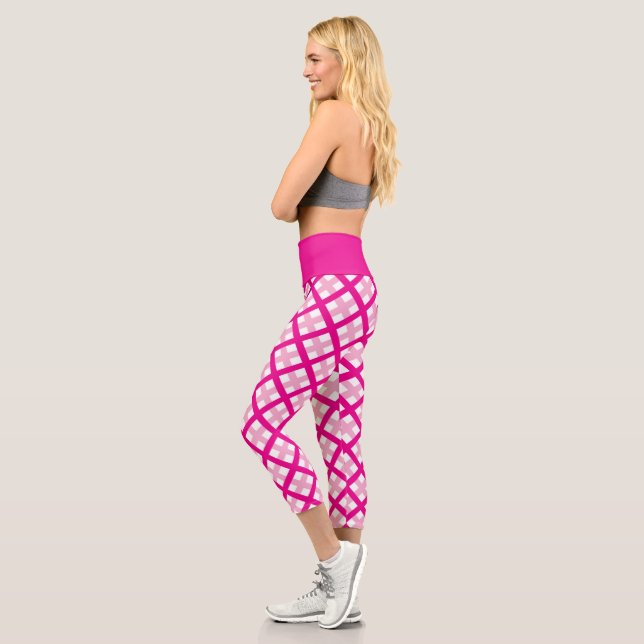 Bink Perry Neoplaid Capri Leggings (Left)
